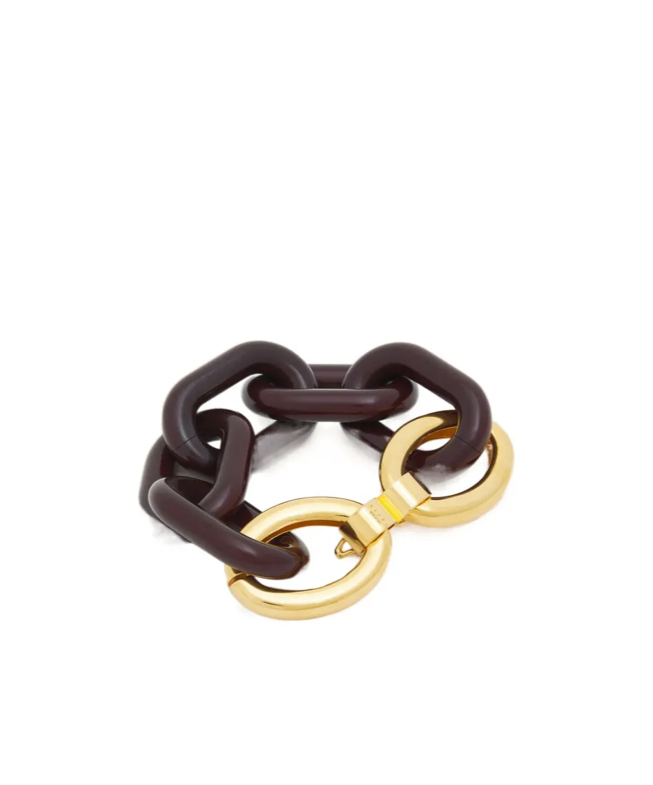 Logo-Engraved Chain-Link Bracelet