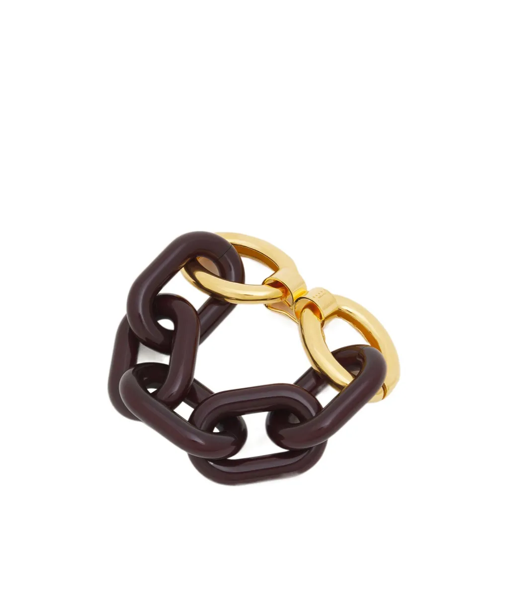 Logo-Engraved Chain-Link Bracelet