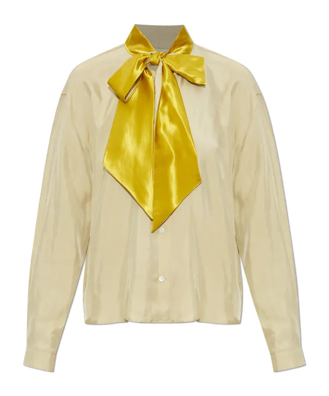 Bow-Detailed Shirt