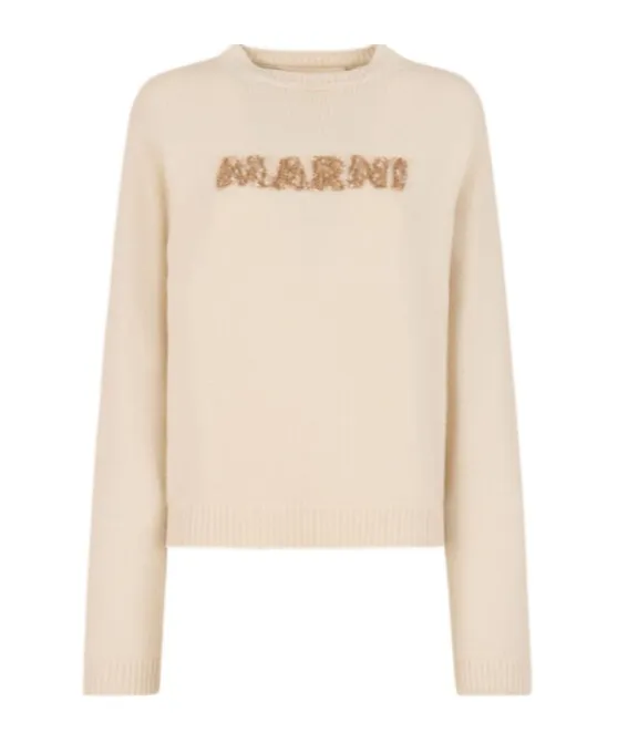 Laser-Cut Logo Sweater