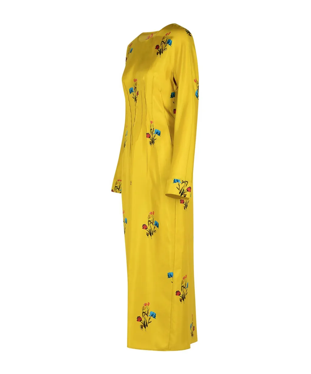 Mustard Midi Dress