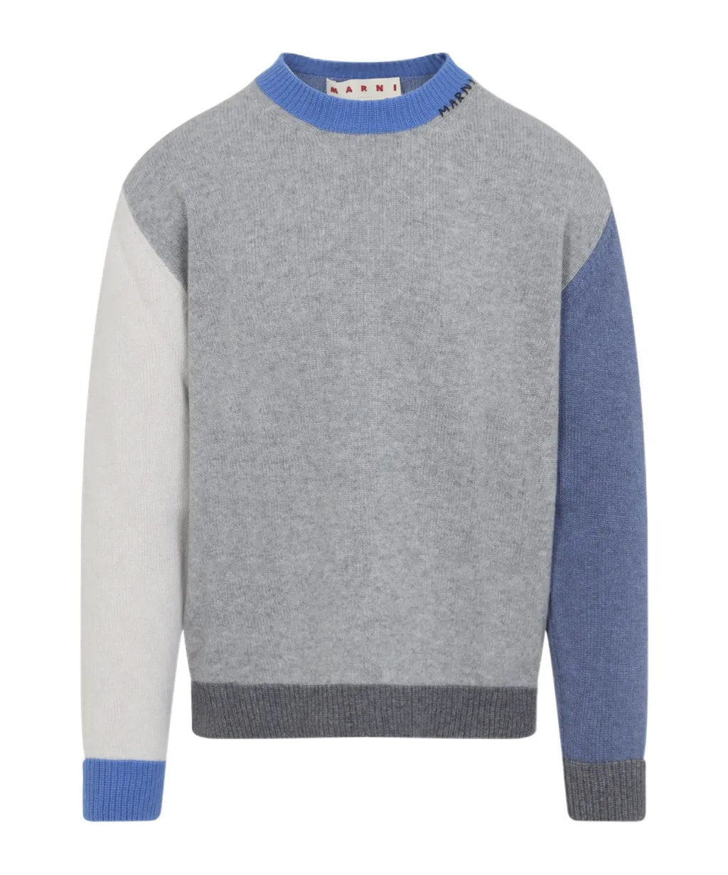 Colour-Block Cashmere Sweater