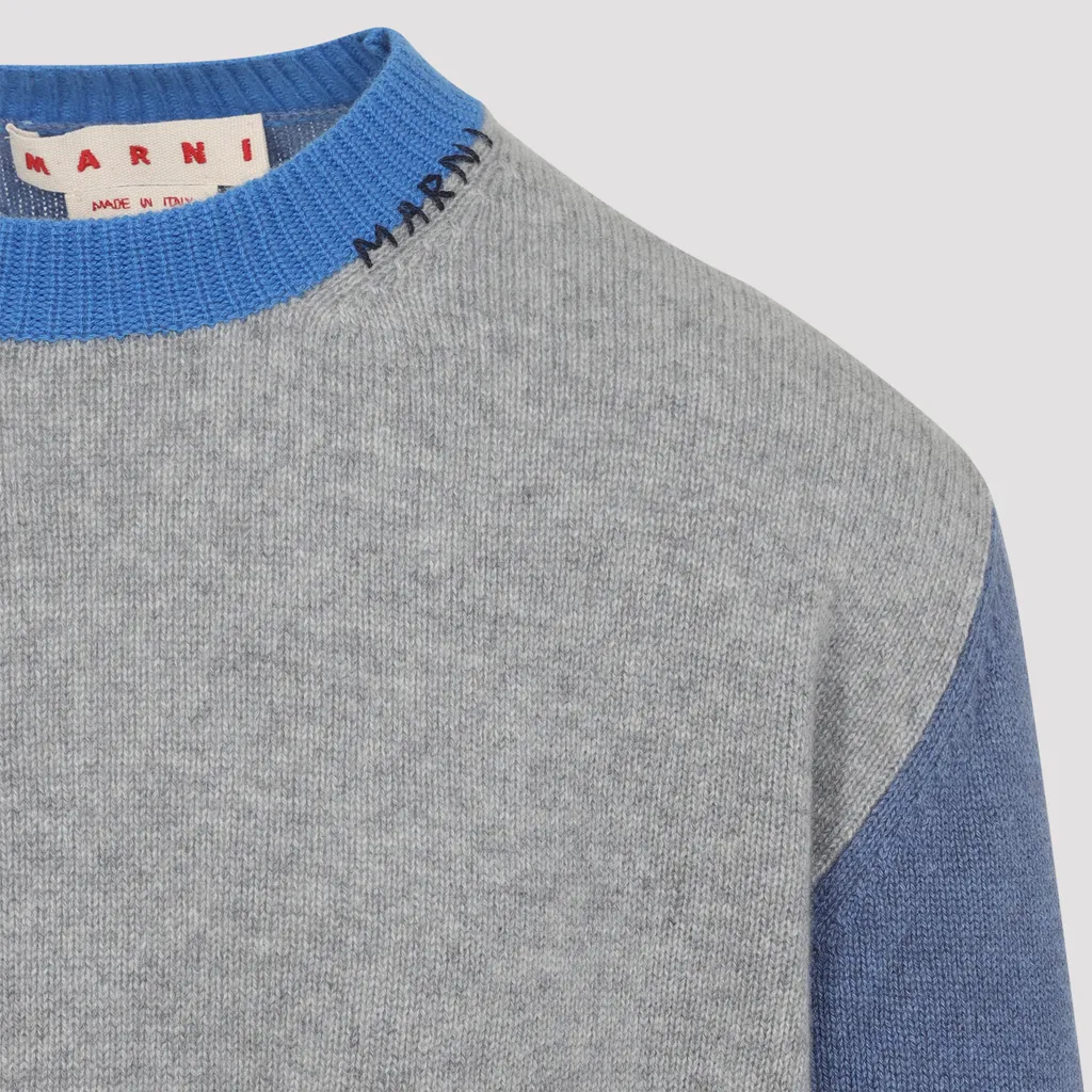 Colour-Block Cashmere Sweater
