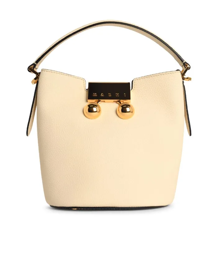 Medium Leather Shoulder Bag Trunkaroo