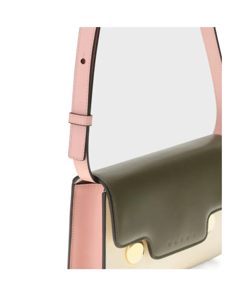 Trunkaroo Logo Debossed Shoulder Bag