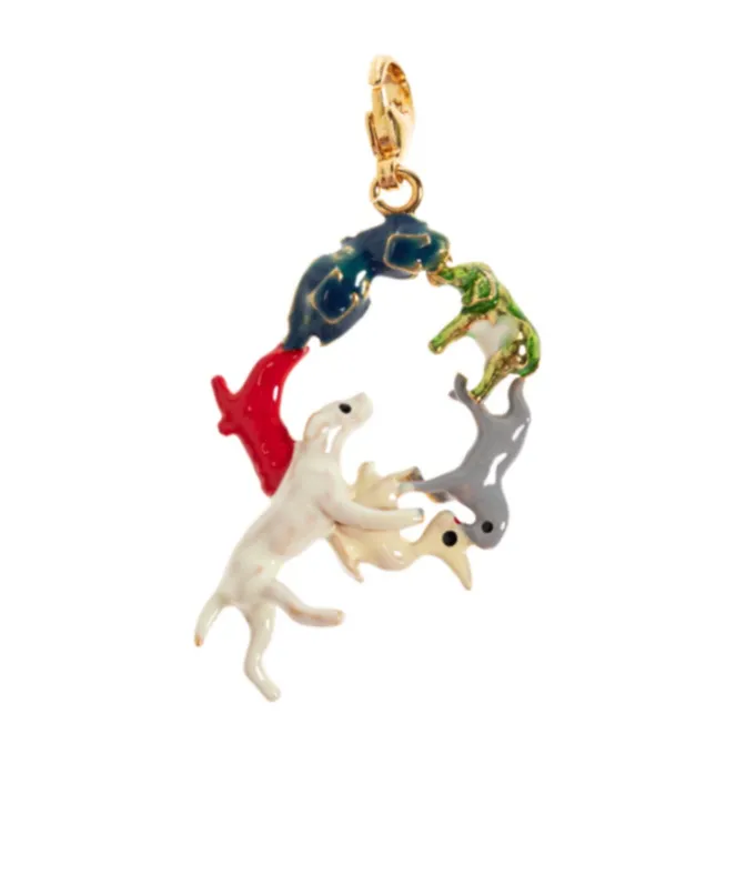 Animal Circle Pendant
