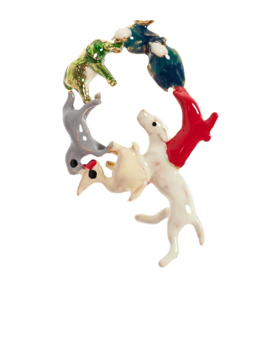 Animal Circle Pendant