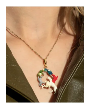 Animal Circle Pendant