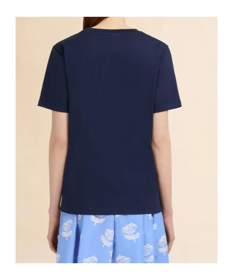 Organic Cotton T-Shirt With Marni Patch