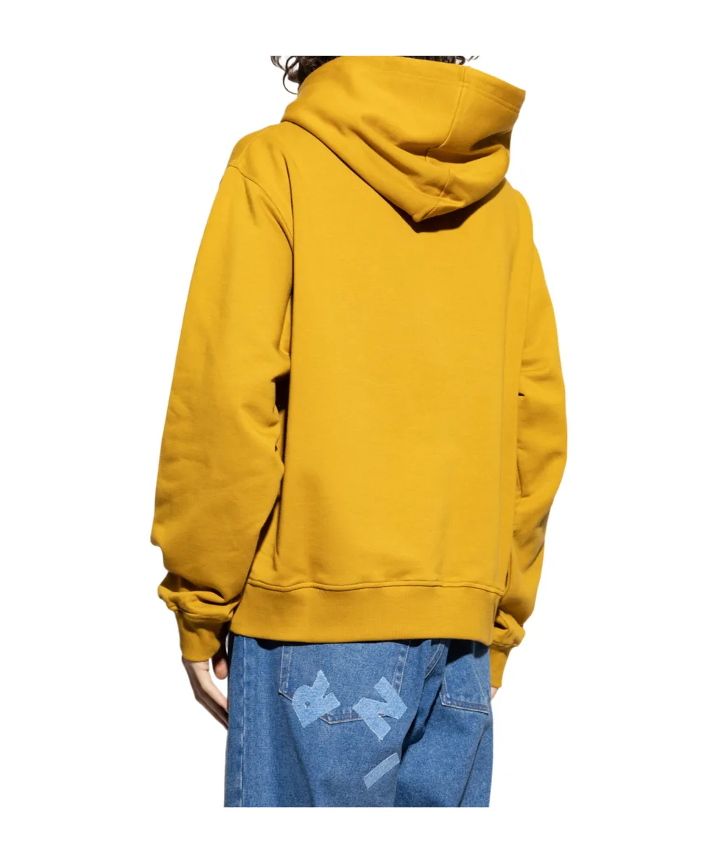 Logo-Patch Cotton Hoodie