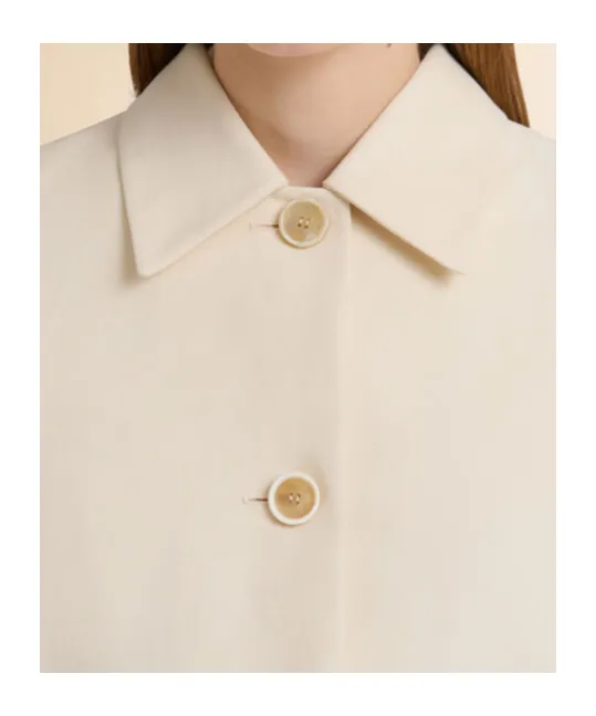 Cream Cady Jacket With Pockets
