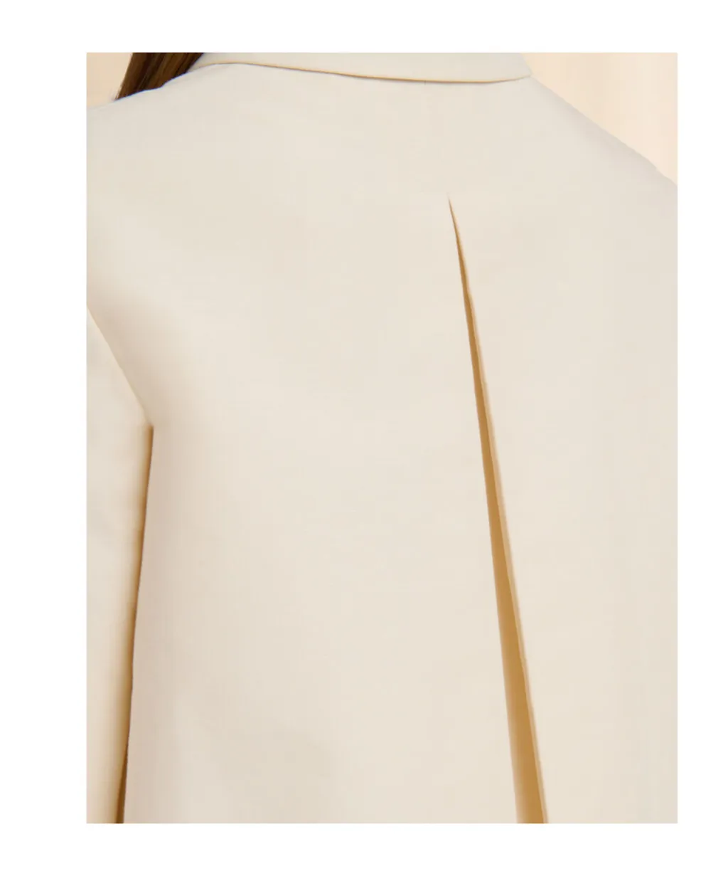 Cream Cady Jacket With Pockets