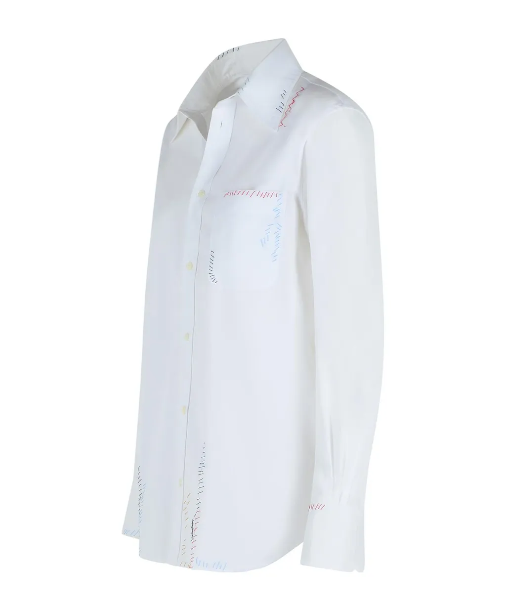 Stitched Long-Sleeved Shirt
