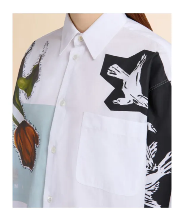 Graphic-Printed Shirt