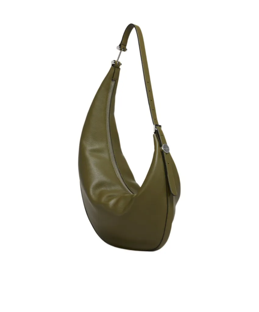 Dot Zipped Shoulder Bag