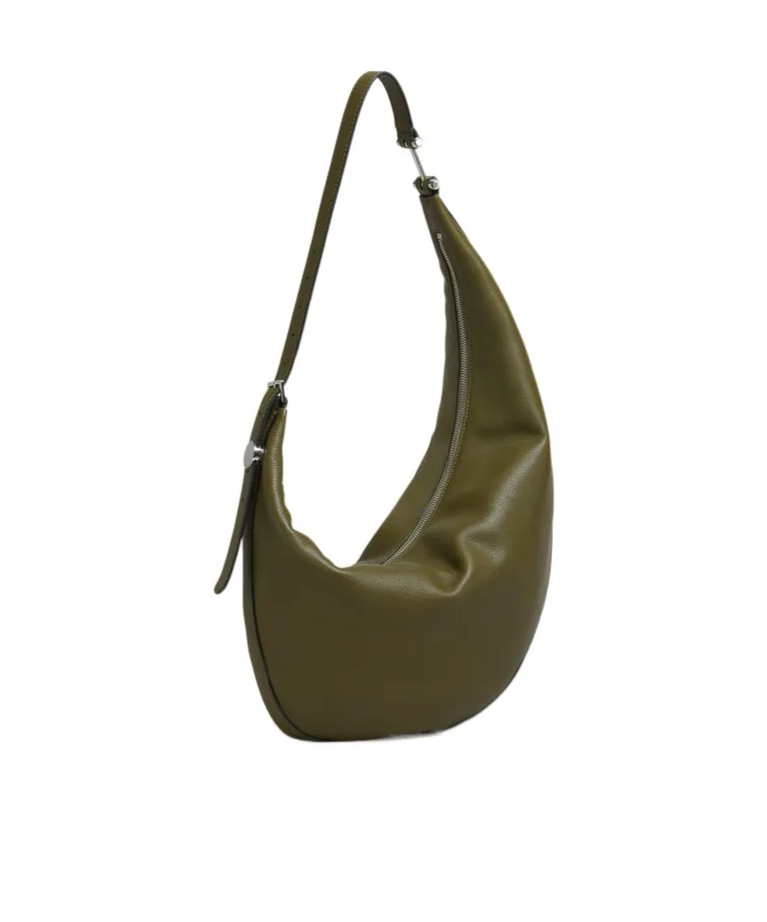 Dot Zipped Shoulder Bag