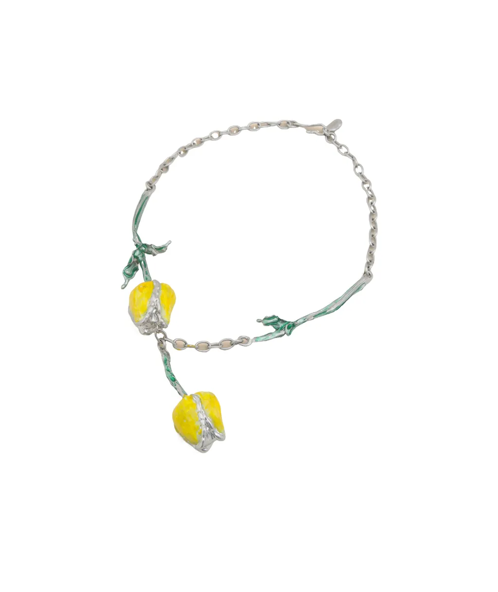 Floral Pendant Necklace