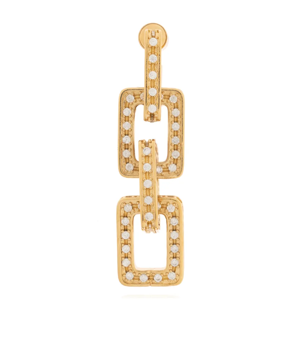 Crystal-Embellished Earrings