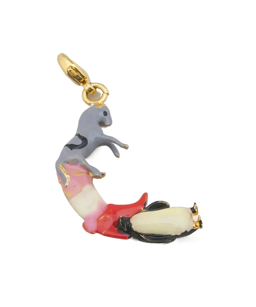 Alphabet C Charm Pendant