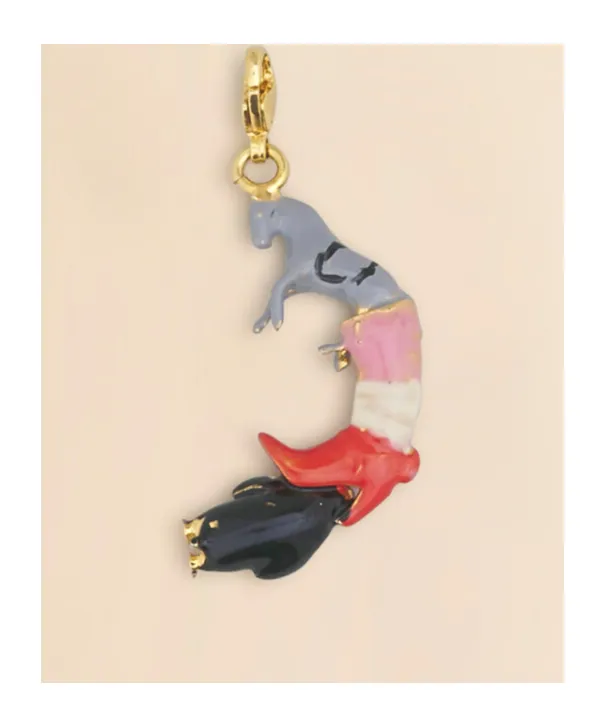 Alphabet C Charm Pendant