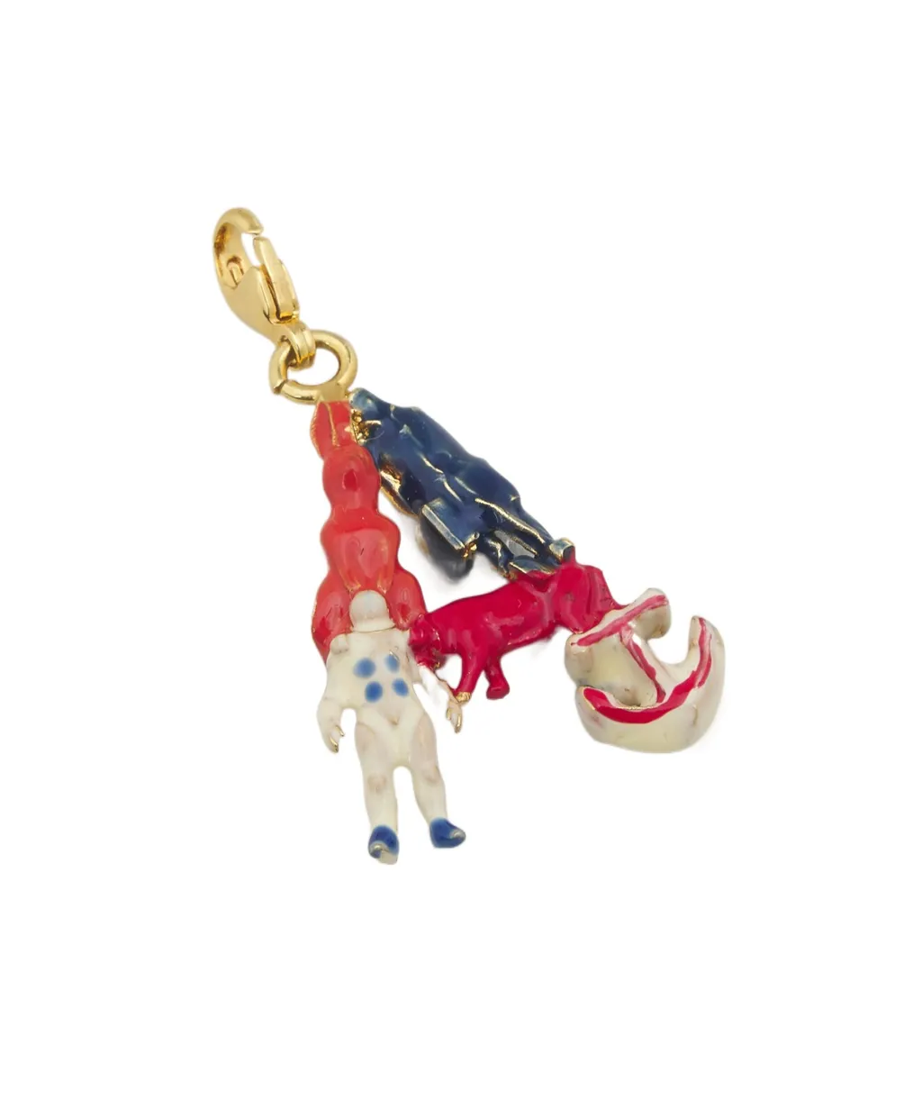 Alphabet A Charm Pendant