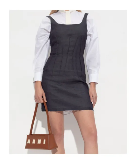 Sleeveless Denim Dress