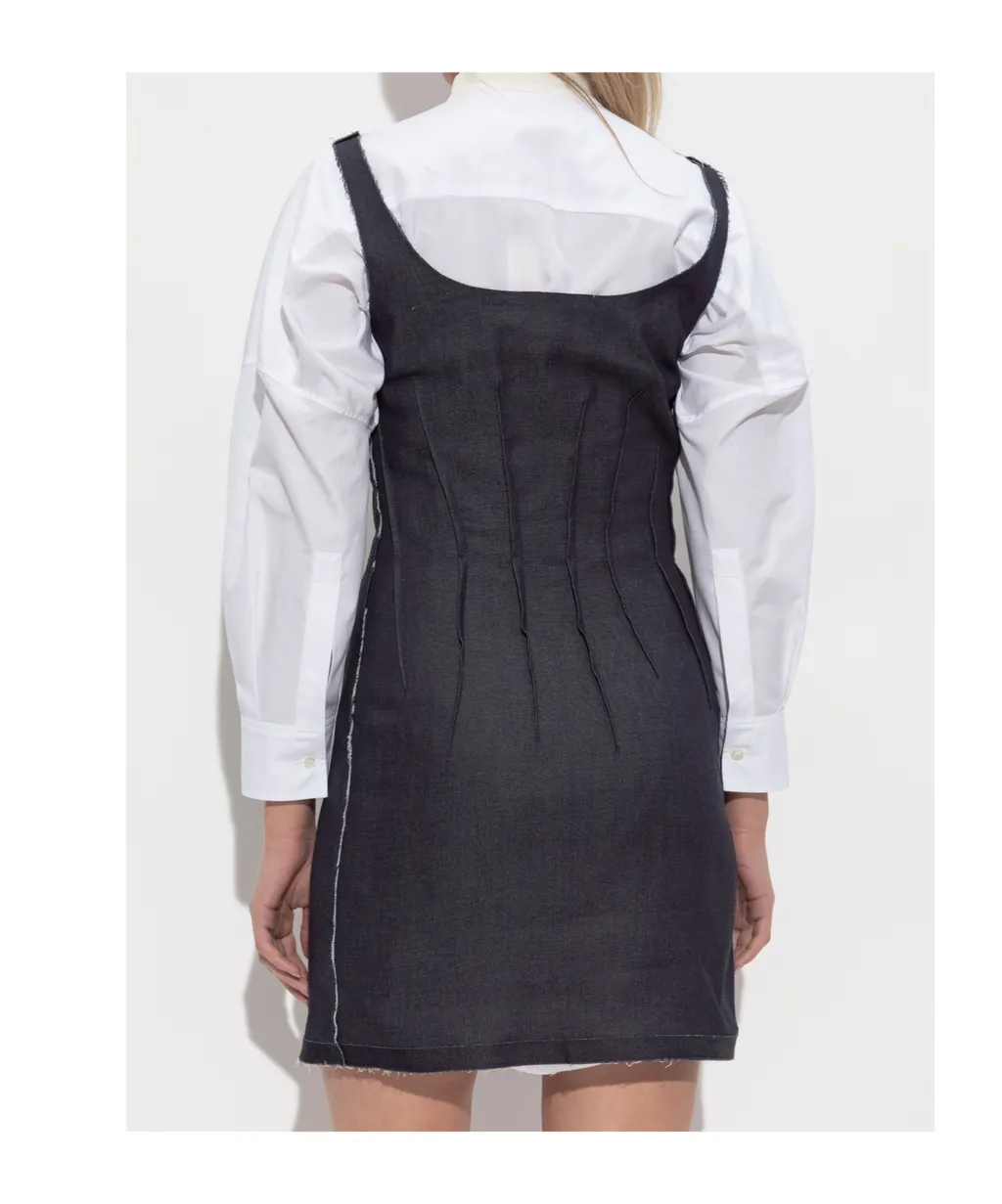 Sleeveless Denim Dress