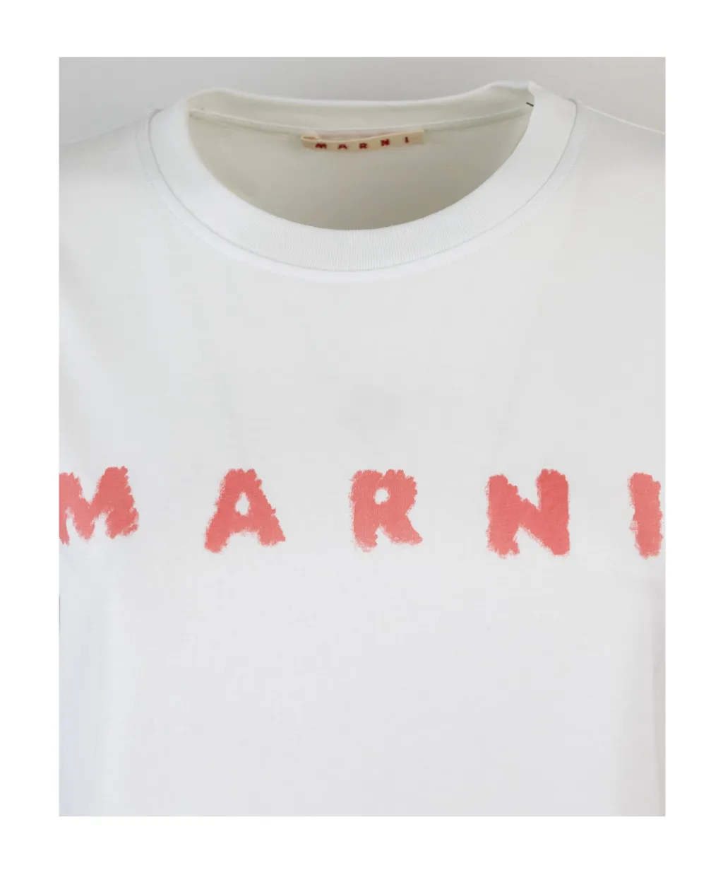 Scribbled Logo Jersey T-Shirt