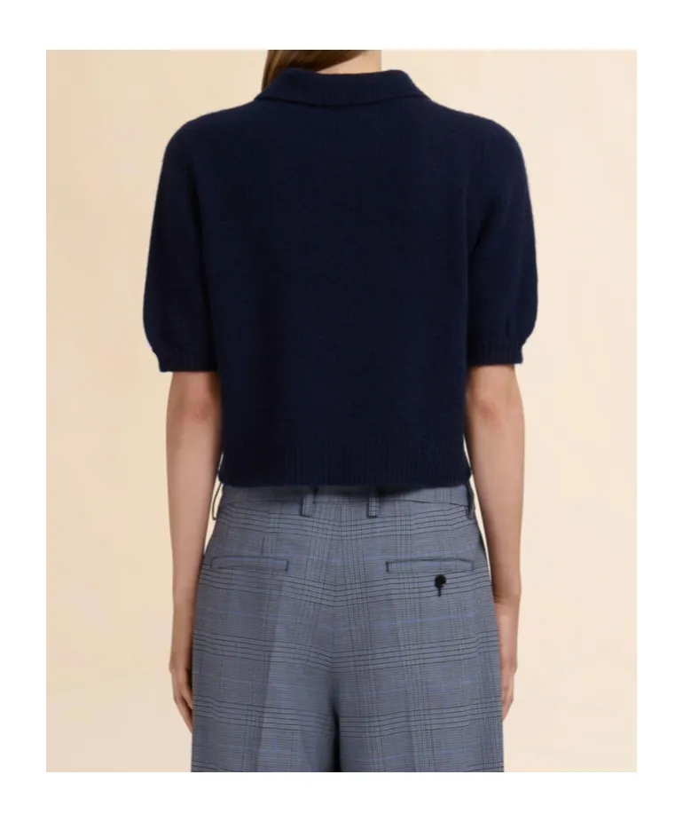 Logo Appliqué Polo Jumper