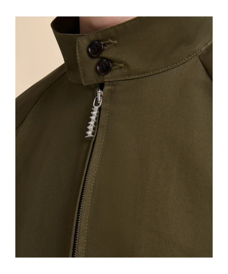 Gabardine Bomber Jacket