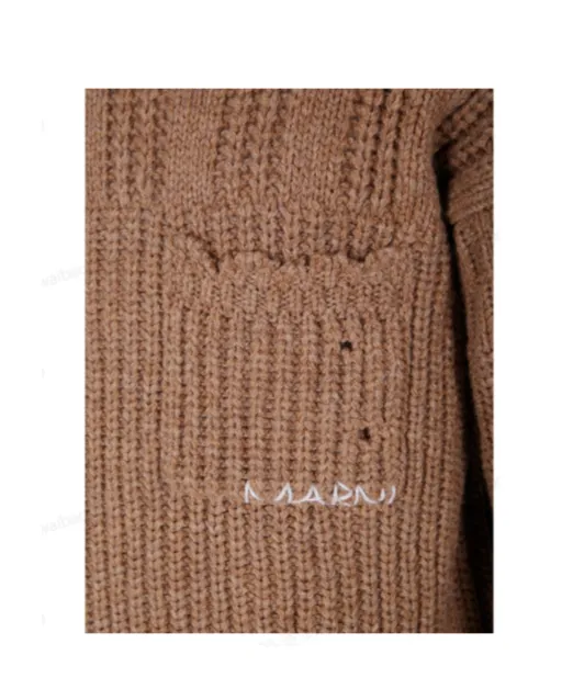 Distressed Long-Sleeved Jumper