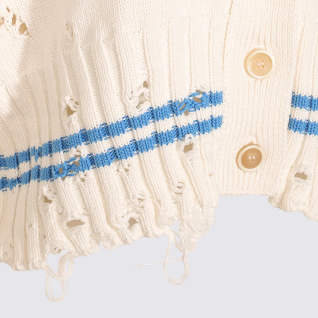 Logo Embroidered Cardigan
