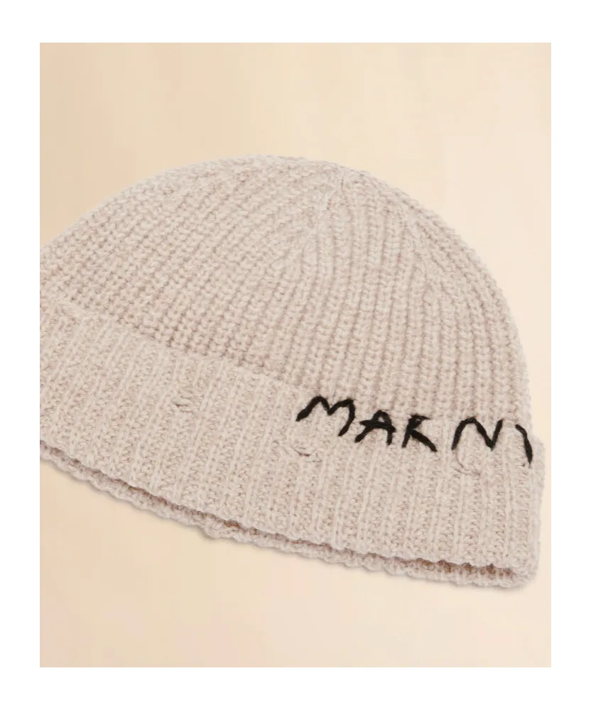 Logo Embroidered Beanie