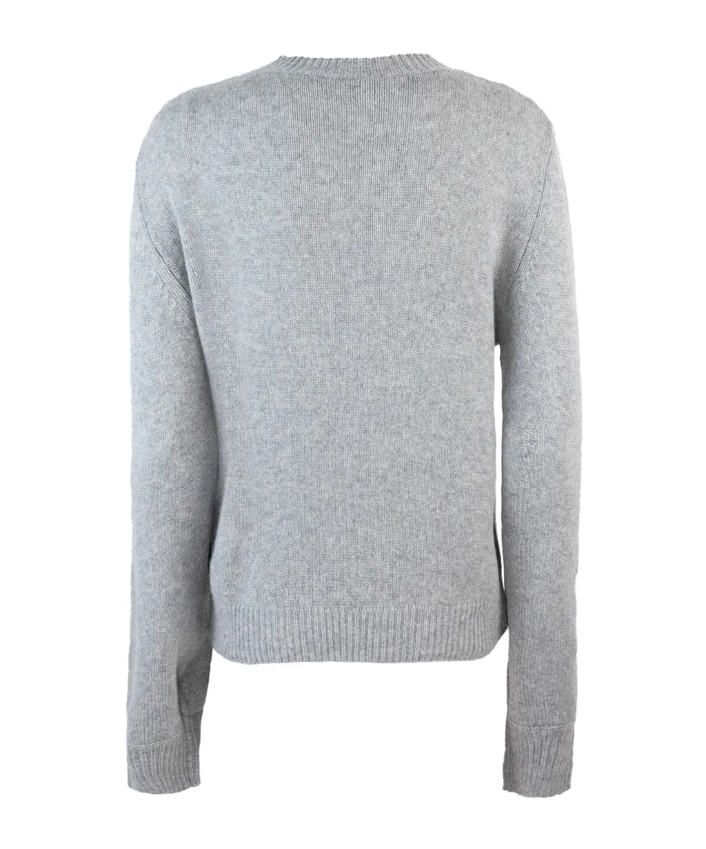 Logo Patch Knitted Jumper