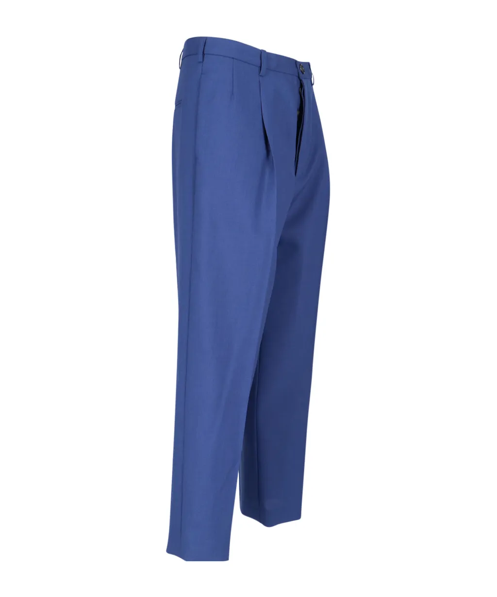 Straight-Leg Oversized Trousers