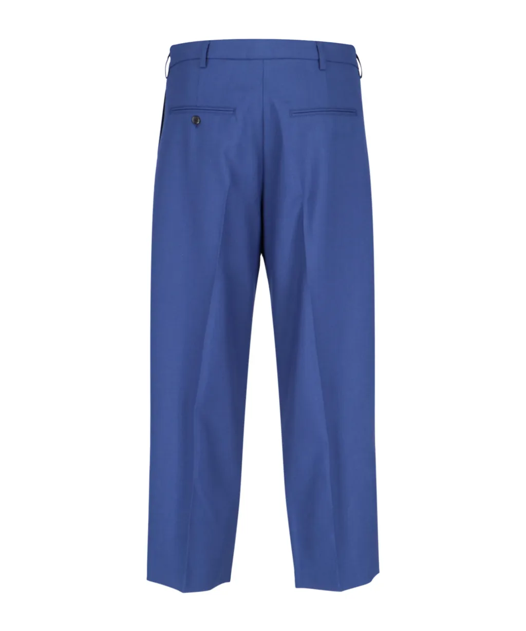 Straight-Leg Oversized Trousers