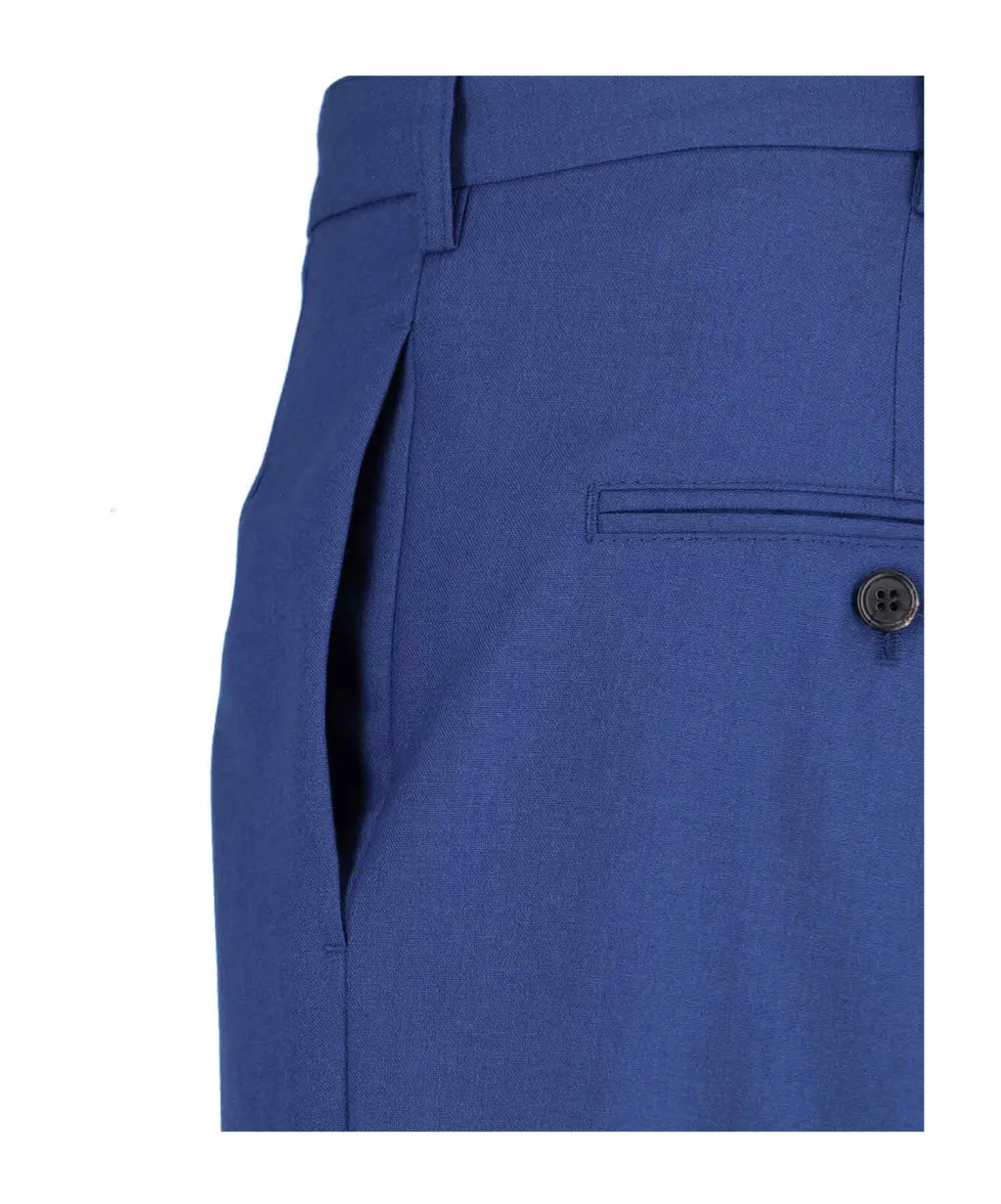 Straight-Leg Oversized Trousers