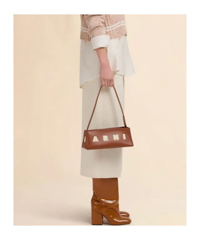 Logo Patch Shoulder Bag