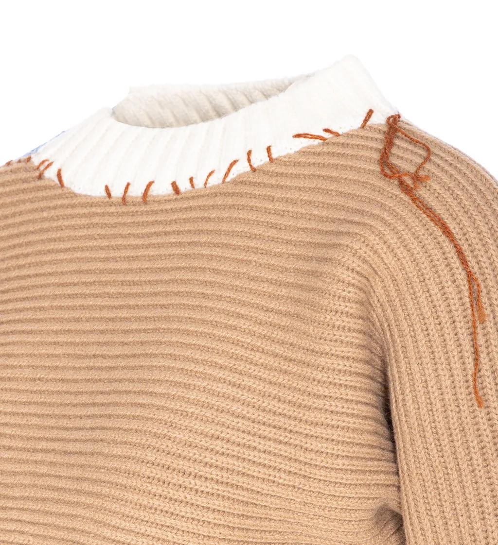 Cropped Knit Jumper
