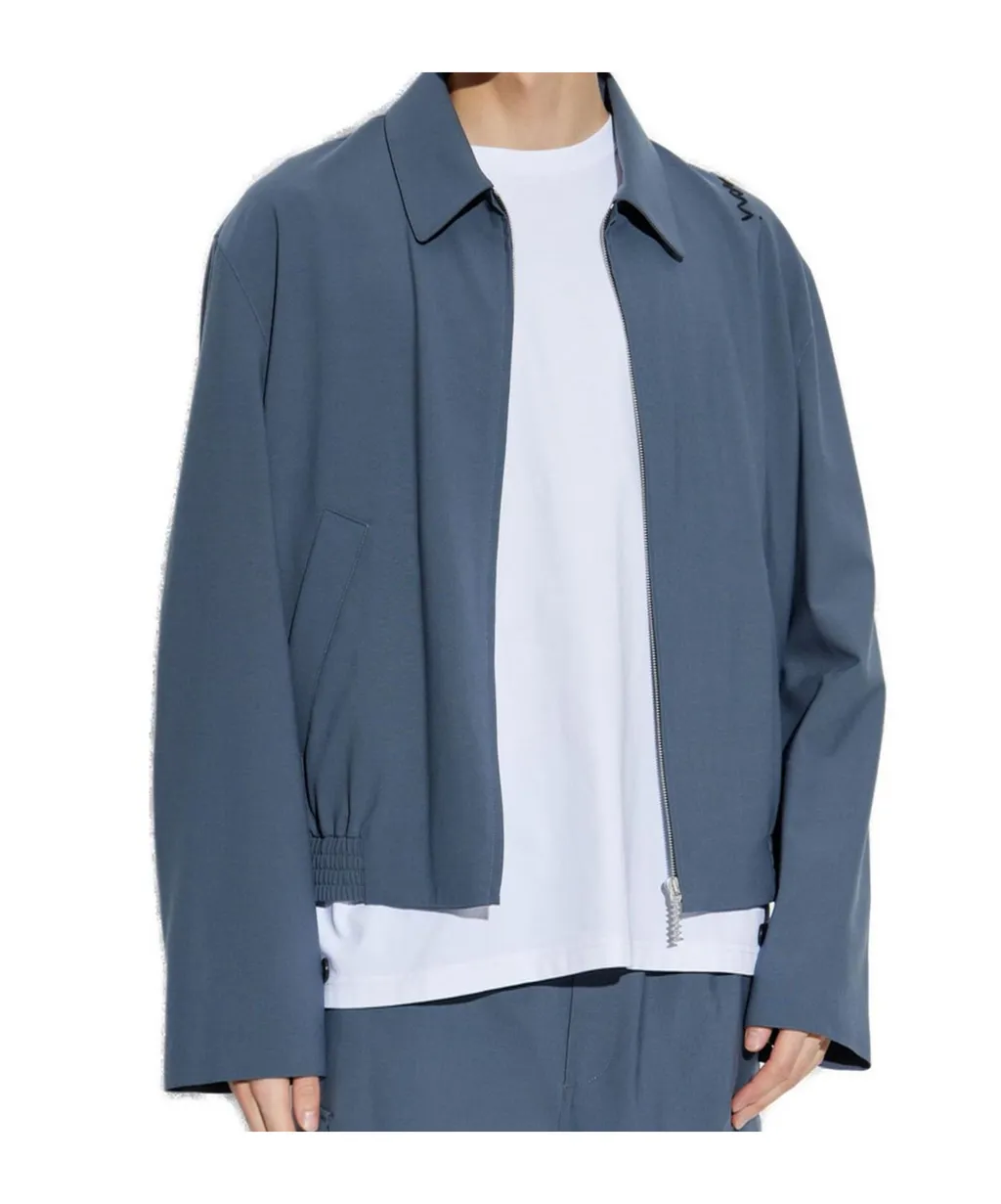 Logo Embroidered Jacket