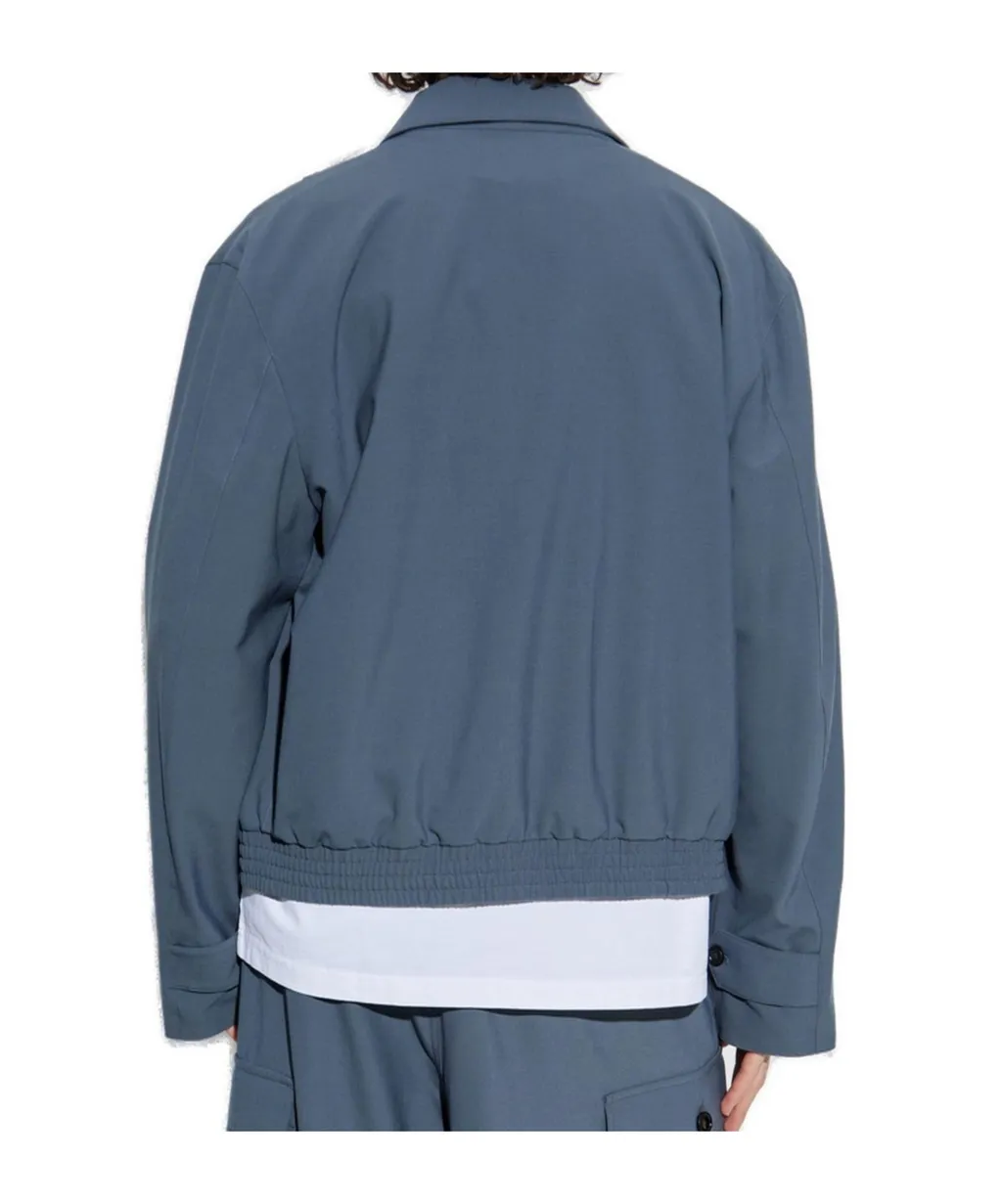 Logo Embroidered Jacket