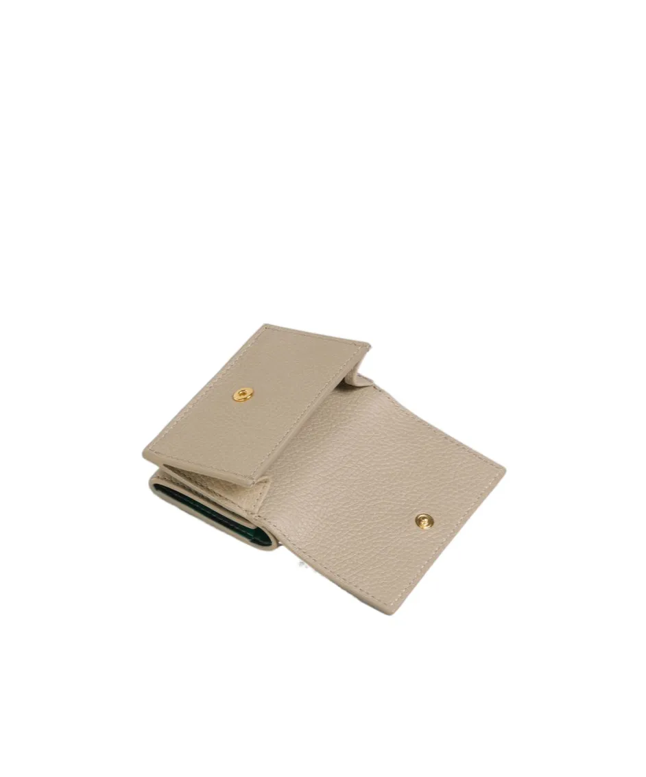 Logo-Debossed Leather Rectangular Wallet