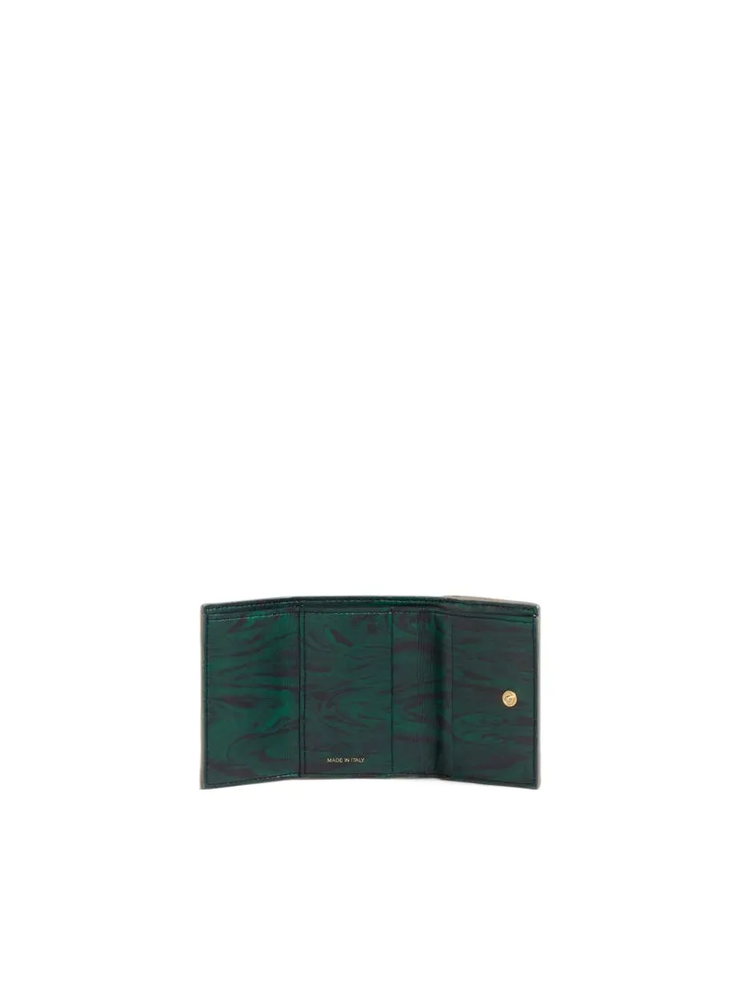 Logo-Debossed Leather Rectangular Wallet