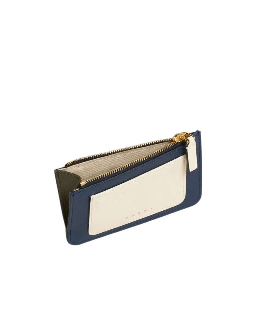 Saffiano Leather Card Case