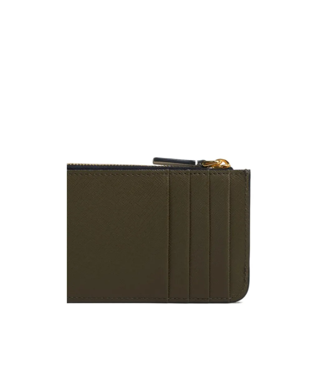 Saffiano Leather Card Case