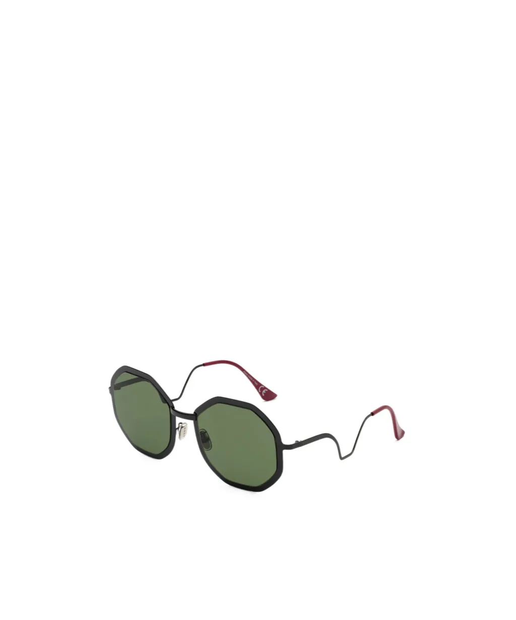 Geometric Frame Sunglasses