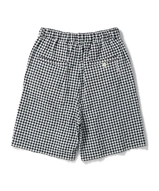 Checked Print Shorts