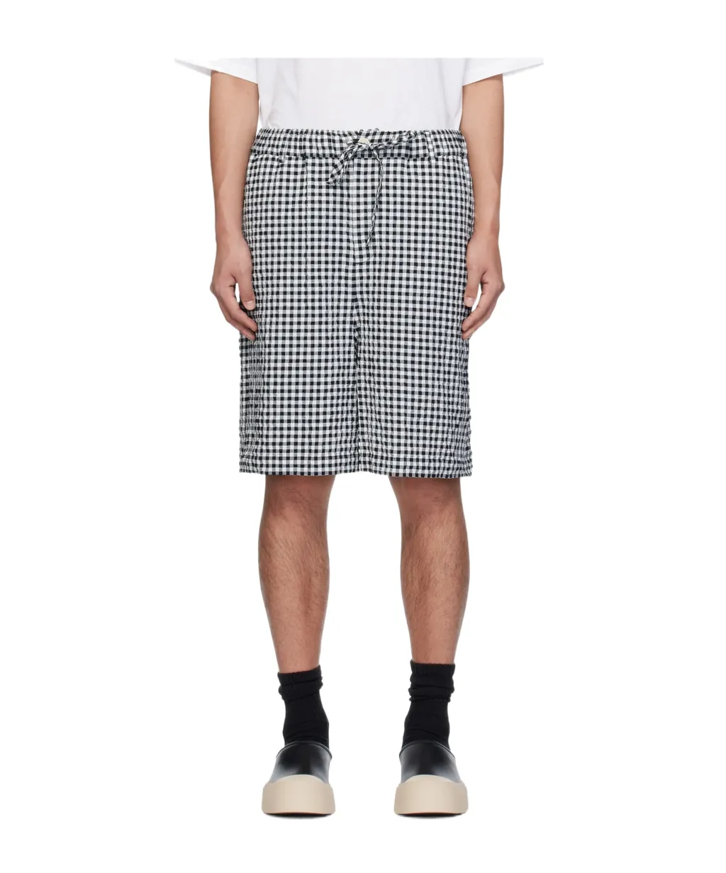 Checked Print Shorts