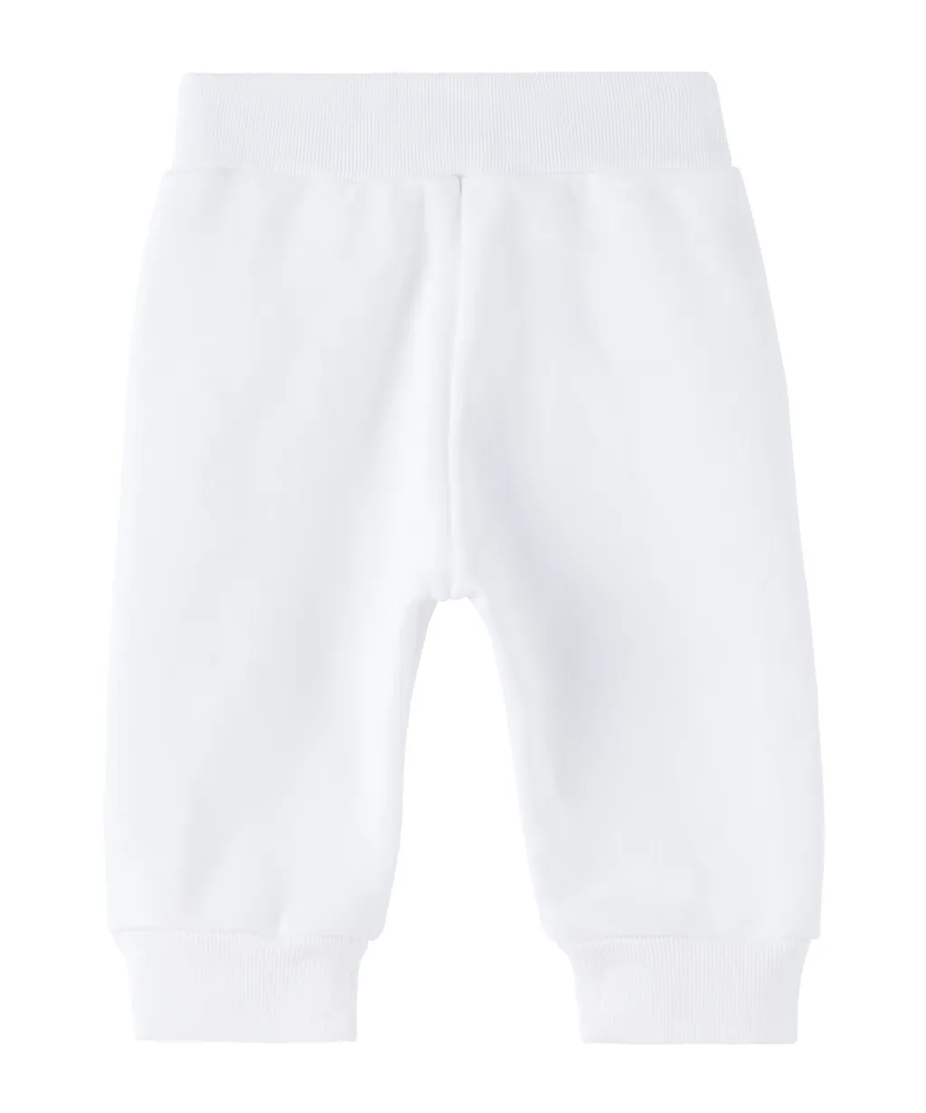 Logo Printed Fleece Jogger Pants