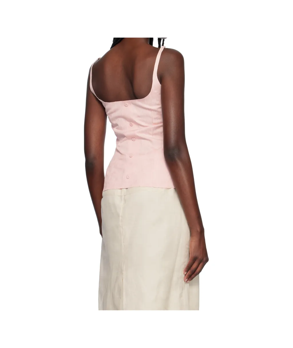 Waves & Drops Jacquard Top